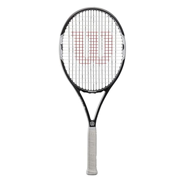 Wilson - Raqueta de Tenis Recreativa - Federer Control - Negra - Grip 3