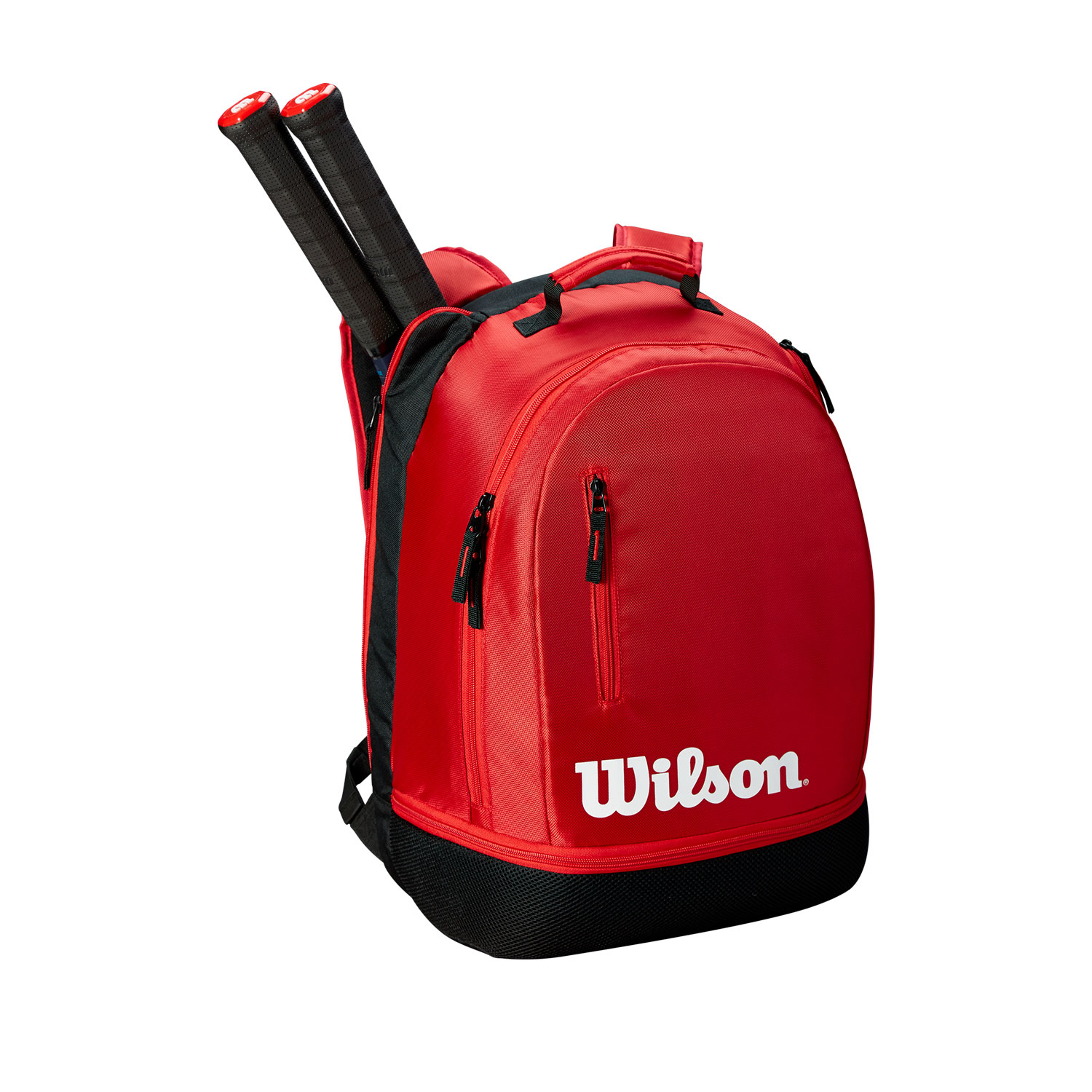 Wilson - Mochila Para 2 Raquetas de Tenis - Team - Rojo