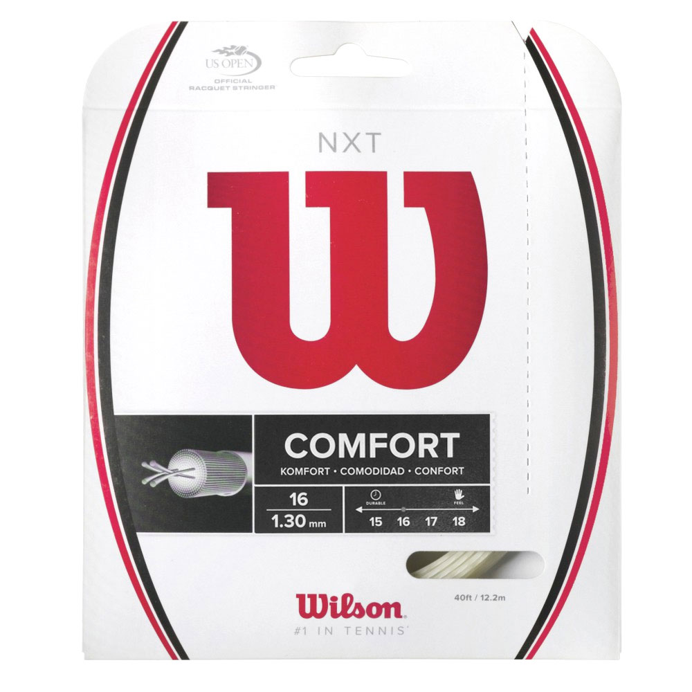Wilson - Set De Cuerdas Para 1 Raqueta De Tenis - Nxt 16