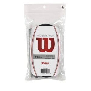 Wilson - Pack de 30 Overgrips Para Raqueta de Tenis - Pro Sensation - Negro