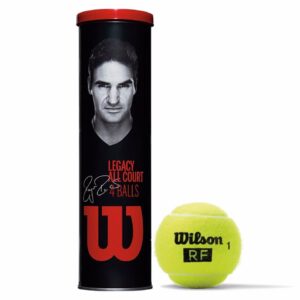 Wilson - Pelotas de Tenis - Legacy Federer (Tubo de 4 u.)