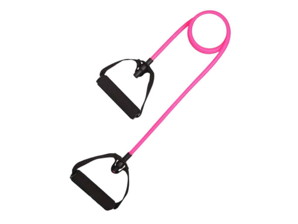 Live Up - Toning Tube - Ligas de Resistencia Con Agarradera - Light - Rosa