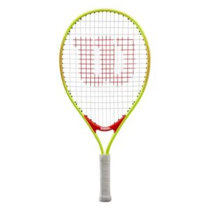Wilson - Raqueta de Tenis Para Ni?os - Roger Federer 21 (5-6 A?os) - 2021  - Amarillo-Rojo