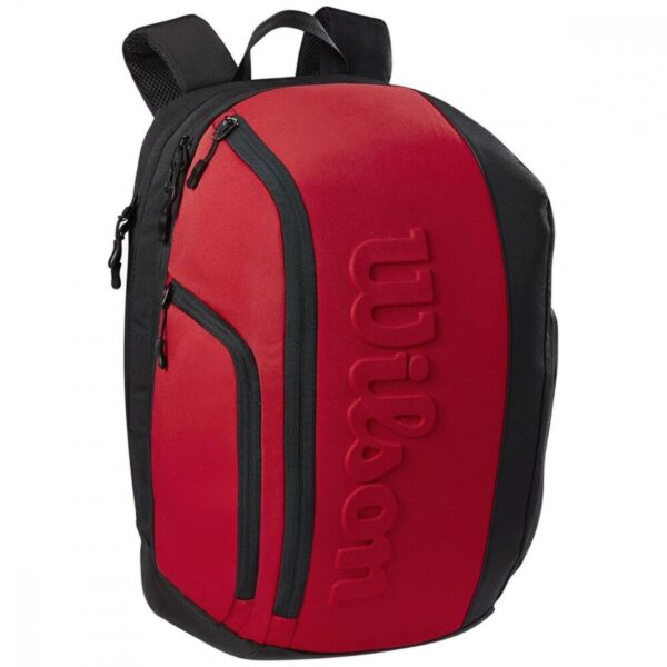 Wilson - Mochila Para 2 Raquetas de Tenis - Super Tour Clash v2 - Rojo